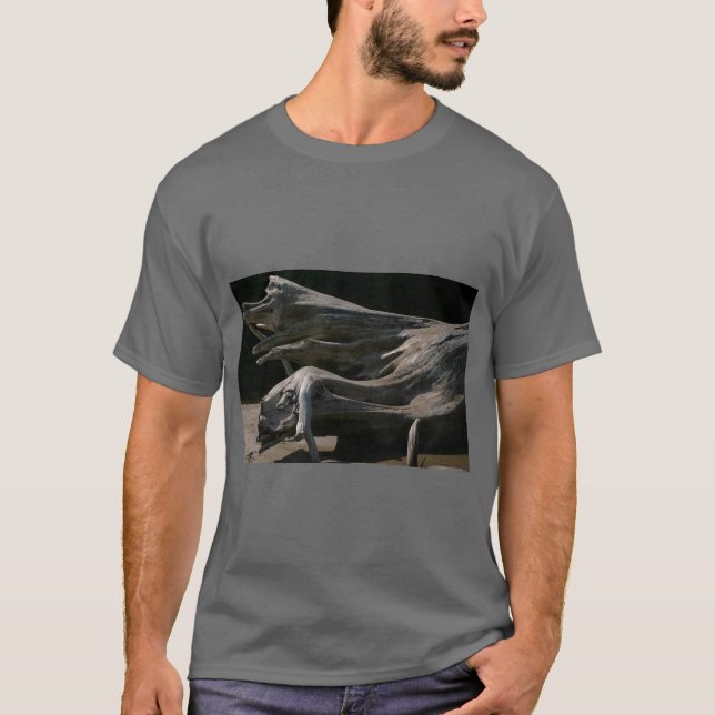 T-shirt Tronçon de bois de flottage (Devant)