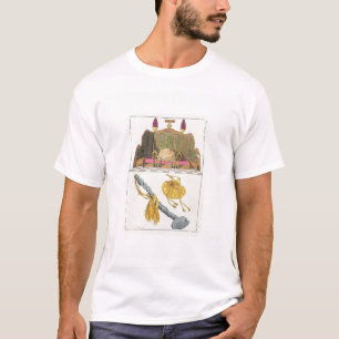 T-shirt Trône d'un sceptre chinois d'empereur, de yo-yo e