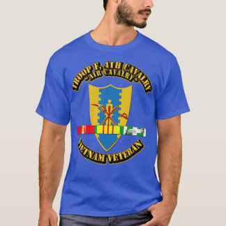 T-shirt Troop F 4e cavalerie avec rubans SVC