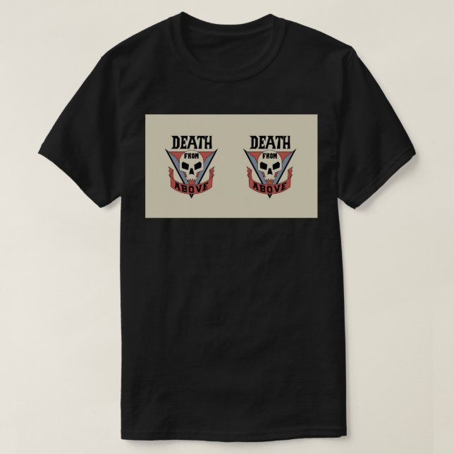 T-shirt Troopers Starship - Décès Au-Dessus De La Mug De C (Design devant)