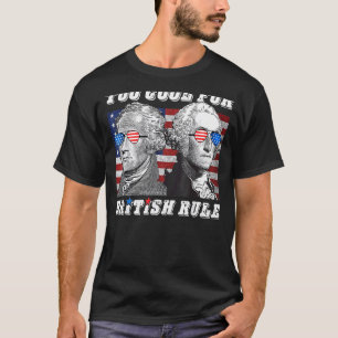 T-shirt Trop Cool pour George Washington 4e