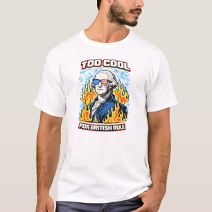 T-shirt Trop Cool Pour La Règle Britannique   Metal Punk D