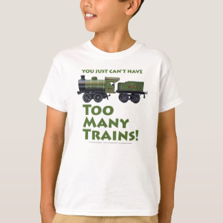 T-shirt Trop d'antiquité de trains