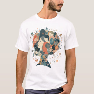 T-shirt Trop de pensées