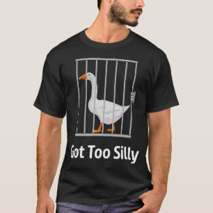 T-shirt Trop drôle humour de l'oie drôle pour l'animal