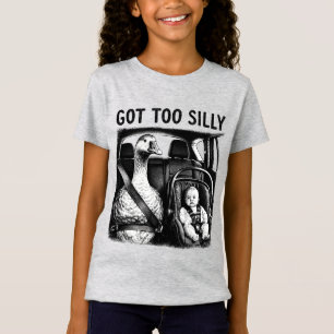 T-Shirt Trop drôle siège de sécurité bébé Canard drôle G
