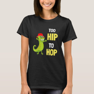 T-shirt Trop Hip hop Chameleon