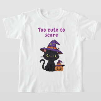 T-shirt Trop mignon pour effrayer - Halloween conception d