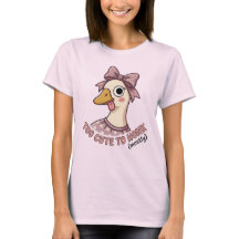 Trop mignon pour klaxonner Chemise d'oie, Cadeau d