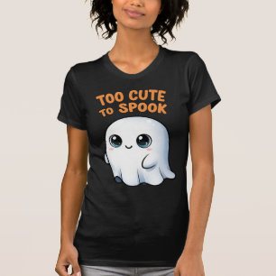 T-shirt Trop mignon pour parler Fantôme drôle