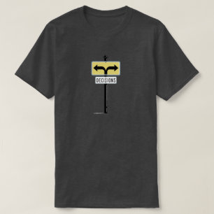 T-shirt trop pensant   Choix amusants et indécis