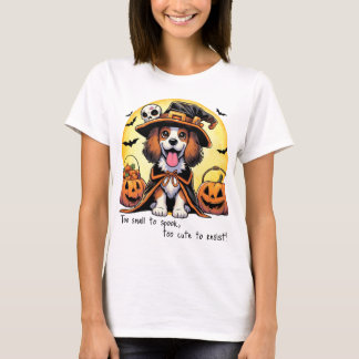 T-shirt Trop petit pour avoir peur, trop mignon pour résis