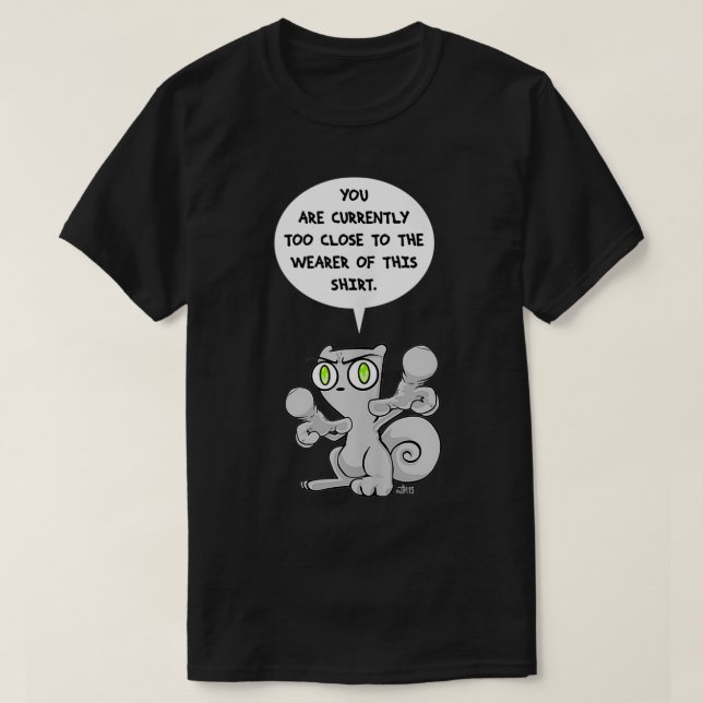 T-shirt Trop Près Foamy Le Débardeur D'Écureuil (Design devant)