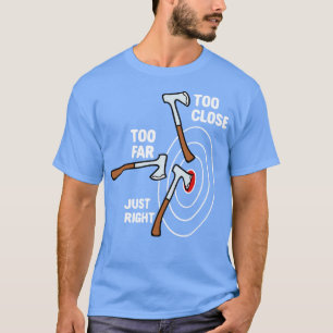T-shirt Trop Près Trop Loin Juste Juste Ax Jetant