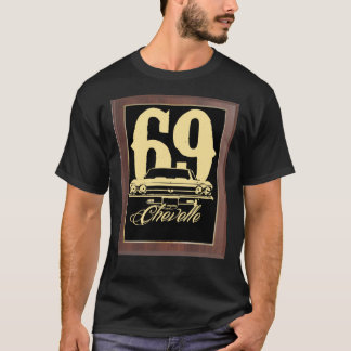 T-shirt Trophée Chevelle Grill Plaque 1969 T Shirt Classic