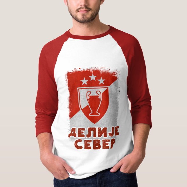 T-shirt Trophée Delije Sever Crvena Zvezda Beograd (Devant)