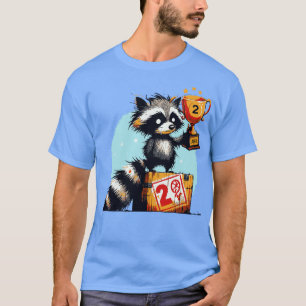 T-shirt Trophée Loser Raccoon
