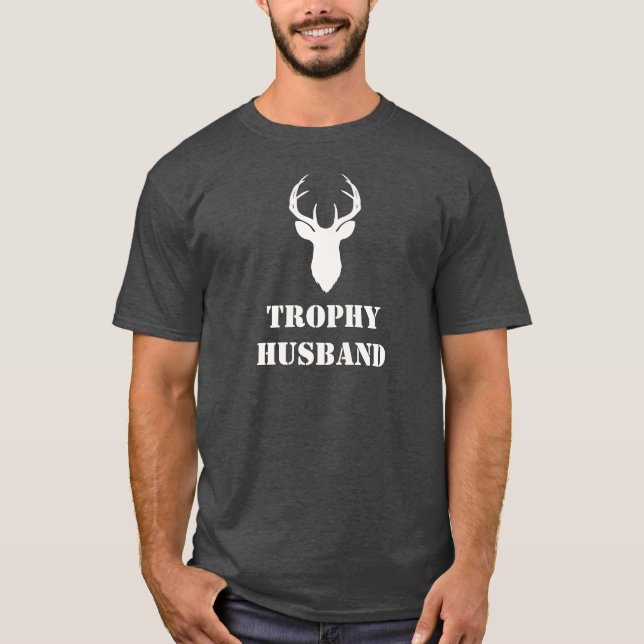 T-shirt Trophée Mari Drôle Drôle cadeau Homme (Devant)