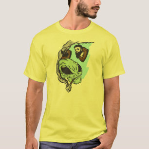 T-shirt Trophées étrangers de tête humaine