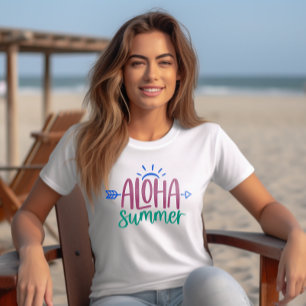 T-shirt Tropical "Aloha été