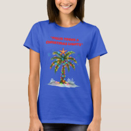 T-Shirt-Tropical Christmas Family T Shirts