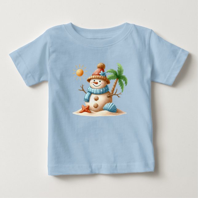 T-Shirt-Tropical Christmas Family TShirts (Vorderseite)