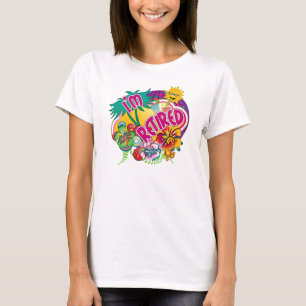 T-shirt Tropical Island Paradise - Je suis retraité