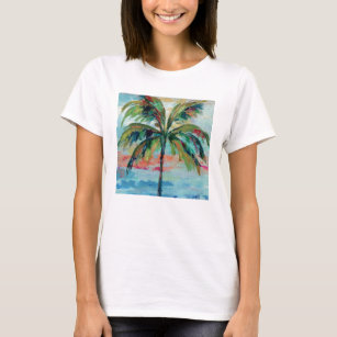 T-shirt Tropical   Palm Tree