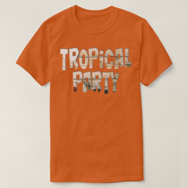 T-shirt Tropical Party (Design devant)