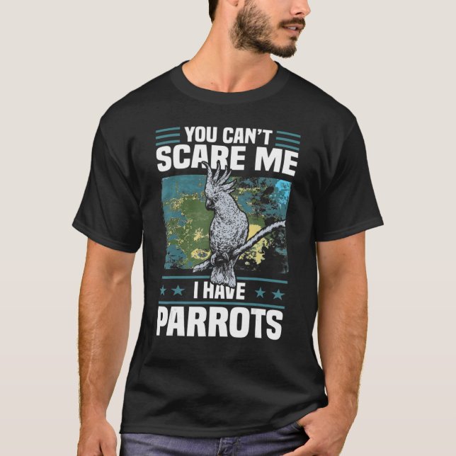 T-shirt Tropical Pet Macaw Bird Parrot (Devant)