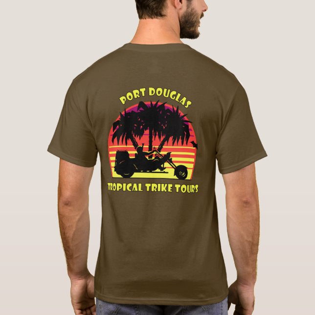 T-shirt Tropical Trike Tours (Dos)