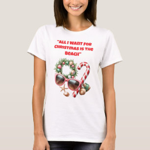 T-Shirt-Tropisches Weihnachten Familie T-Shirt