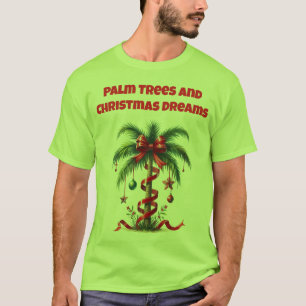 T-Shirt-Tropisches Weihnachten Familien T-Shirts