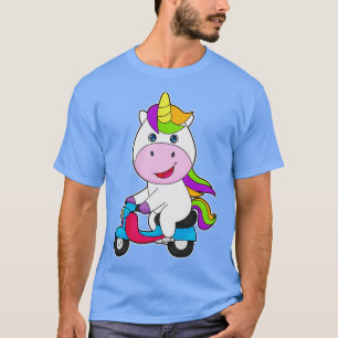 T-shirt Trottinette Licorne
