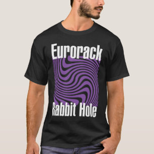 T-shirt Trou de lapin Eurorack Synth Modulaire