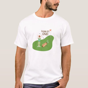 T-shirt Trou en un