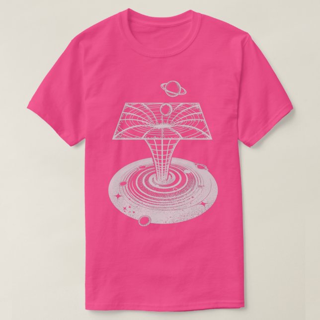 T-shirt trou noir (Design devant)