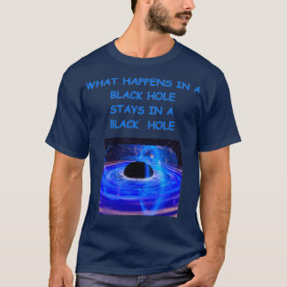 T-shirt trou noir 1
