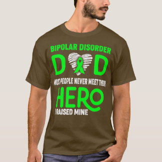 T-shirt Trouble bipolaire Papa La plupart des gens ne renc