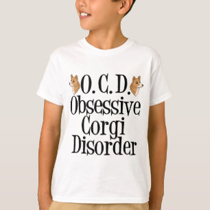 T-shirt Trouble de Corgi obsessionnel