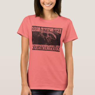 T-shirt Trouble de l'effondrement de la colonie
