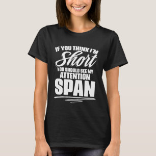 T-shirt Trouble du déficit de l'attention Aspergers Spectr