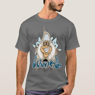 T-shirt Trouille sur le gris