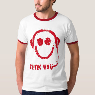 T-shirt Trouille vous (blanc/rouge)