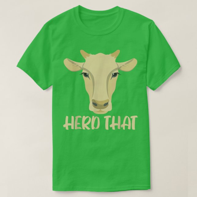 T-shirt Troupeau Que Vache Whisperer Vache Élevage Animaux (Design devant)