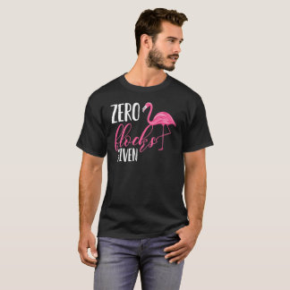 T-shirt Troupeaux zéro donnés la pièce en t drôle de