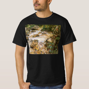 T-shirt Trout Stream in the Tyrol par John Singer Sargent