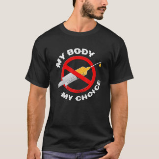 T-shirt Trouvé Mon Corps Mon Choix Pas De Vaccins Forcés