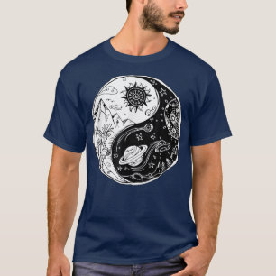 T-shirt Trouver l'équilibre Yin Yang, Vibes positives Moti