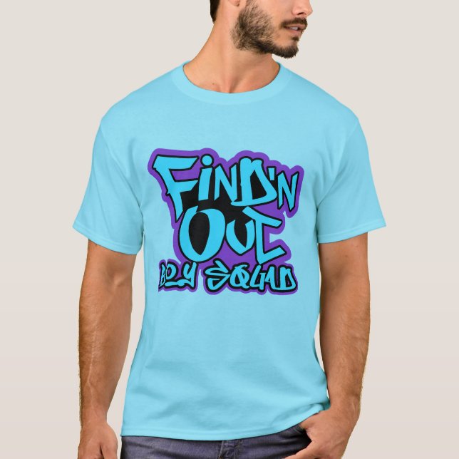 T-shirt Trouvez 'N Out Gender Revevela! (Devant)